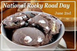 June 2 - National Rocky Road Day