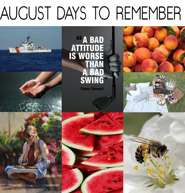 Days to Remember in August